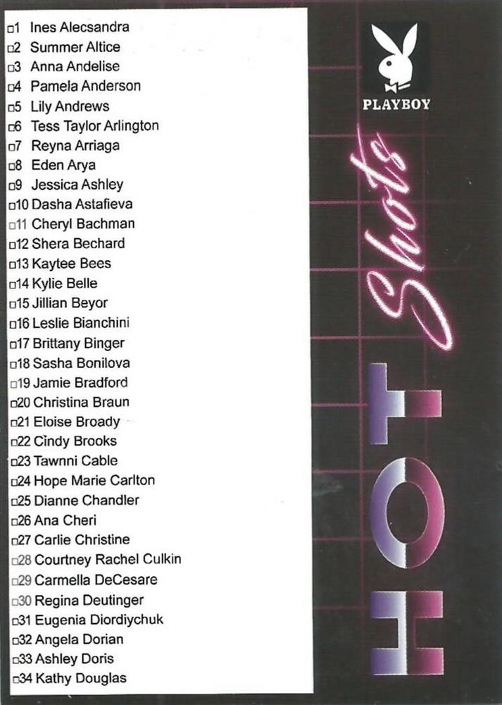 2023 Playboy Hot Shots